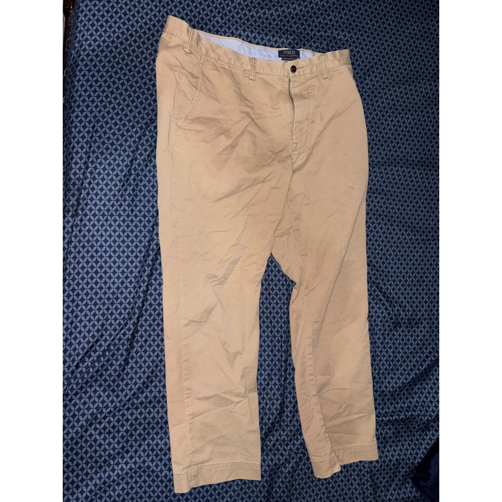 Polo Ralph Lauren Mens 36x30 Khaki Chino Pants